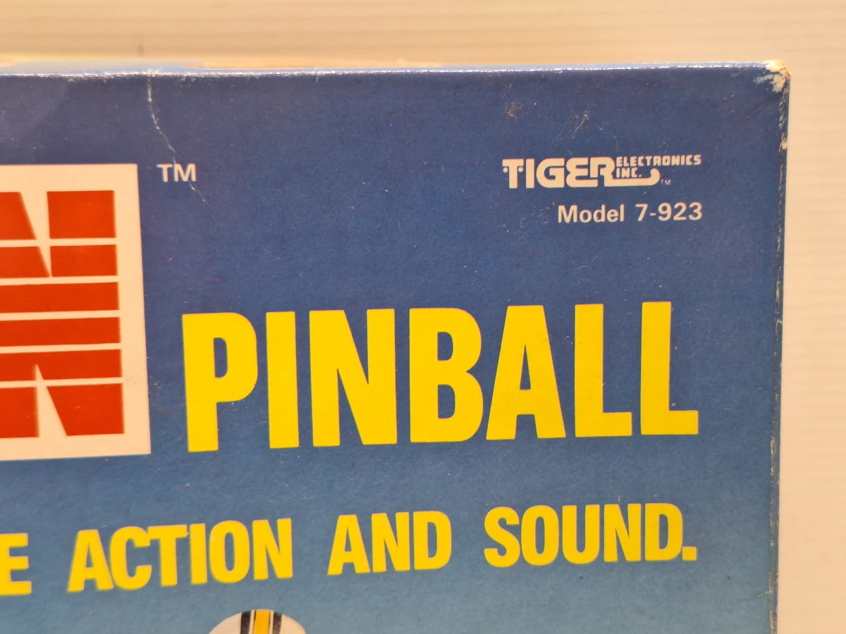 Vintage Tiger Electronics Touchdown Pinball (1988) - Elektronische Tafel Flipperkast in Doos - foto 13