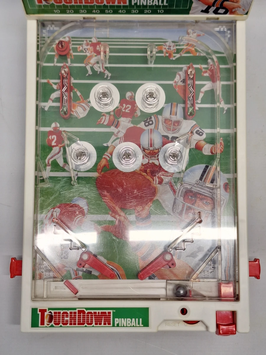 Vintage Tiger Electronics Touchdown Pinball (1988) - Elektronische Tafel Flipperkast in Doos - foto 5