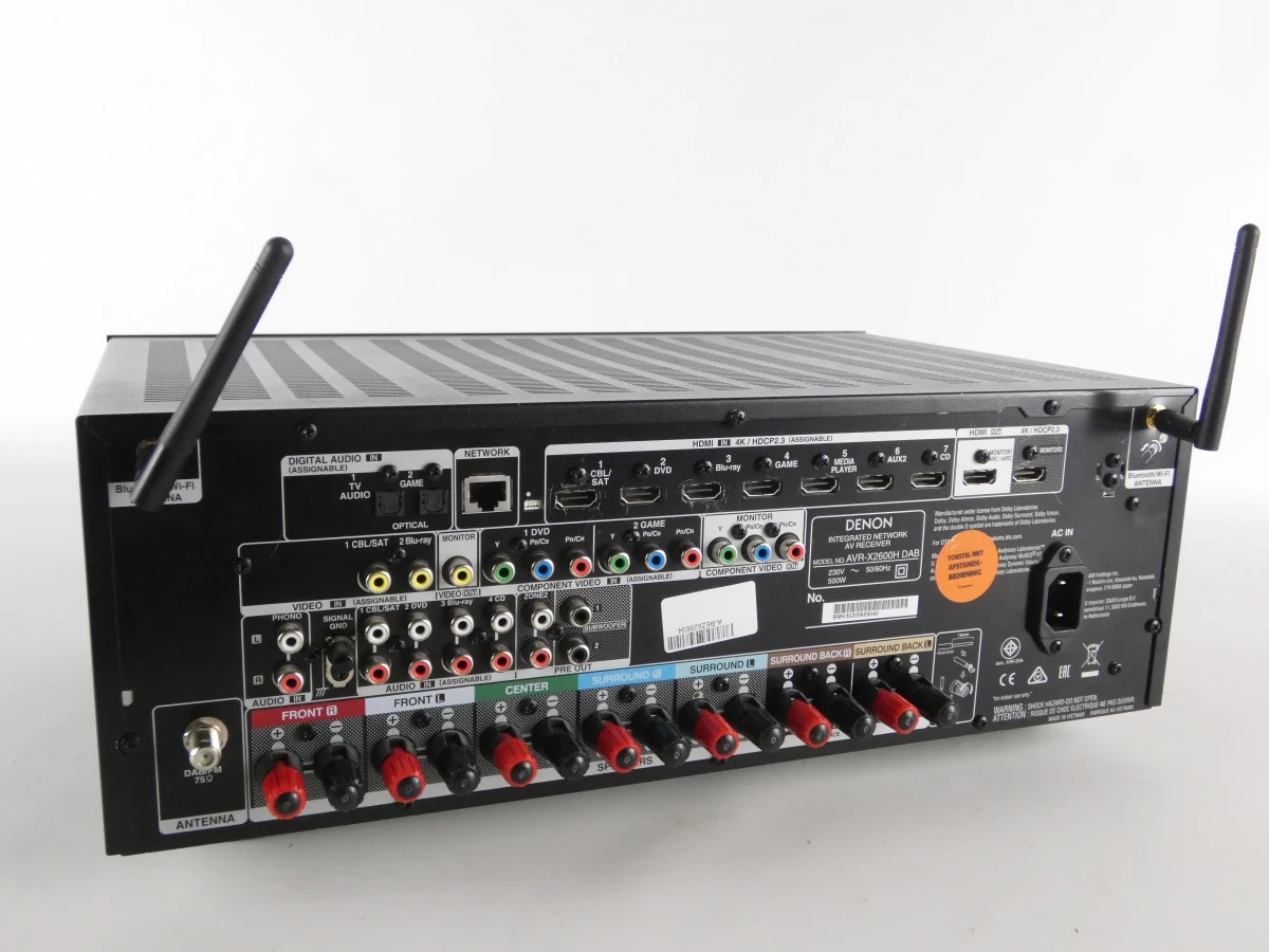 Denon AVR-X2600H DAB AV Receiver met afstandsbediening - foto 9