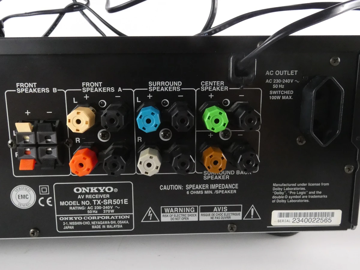 Onkyo AV Receiver TX-SR501E - foto 10