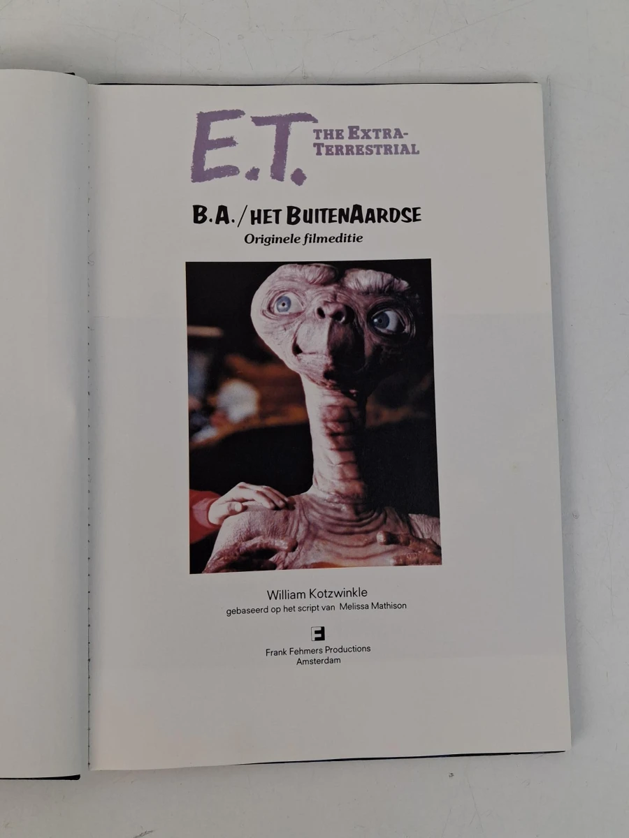 Boek : E.T. , originele filmeditie - foto 3