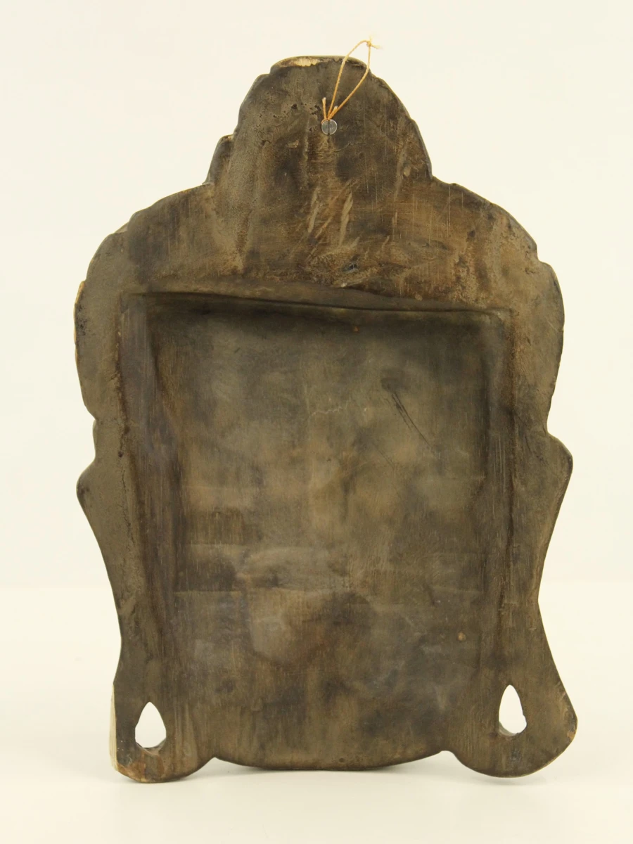 Set van 5 houten Aziatische beelden - Boeddha & Ganesh - foto 11