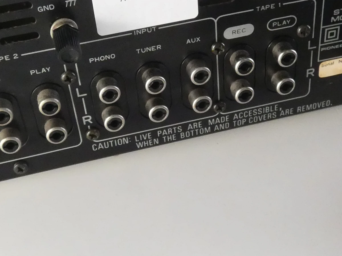 Pioneer stereo versterker SA-510 vintage - foto 9