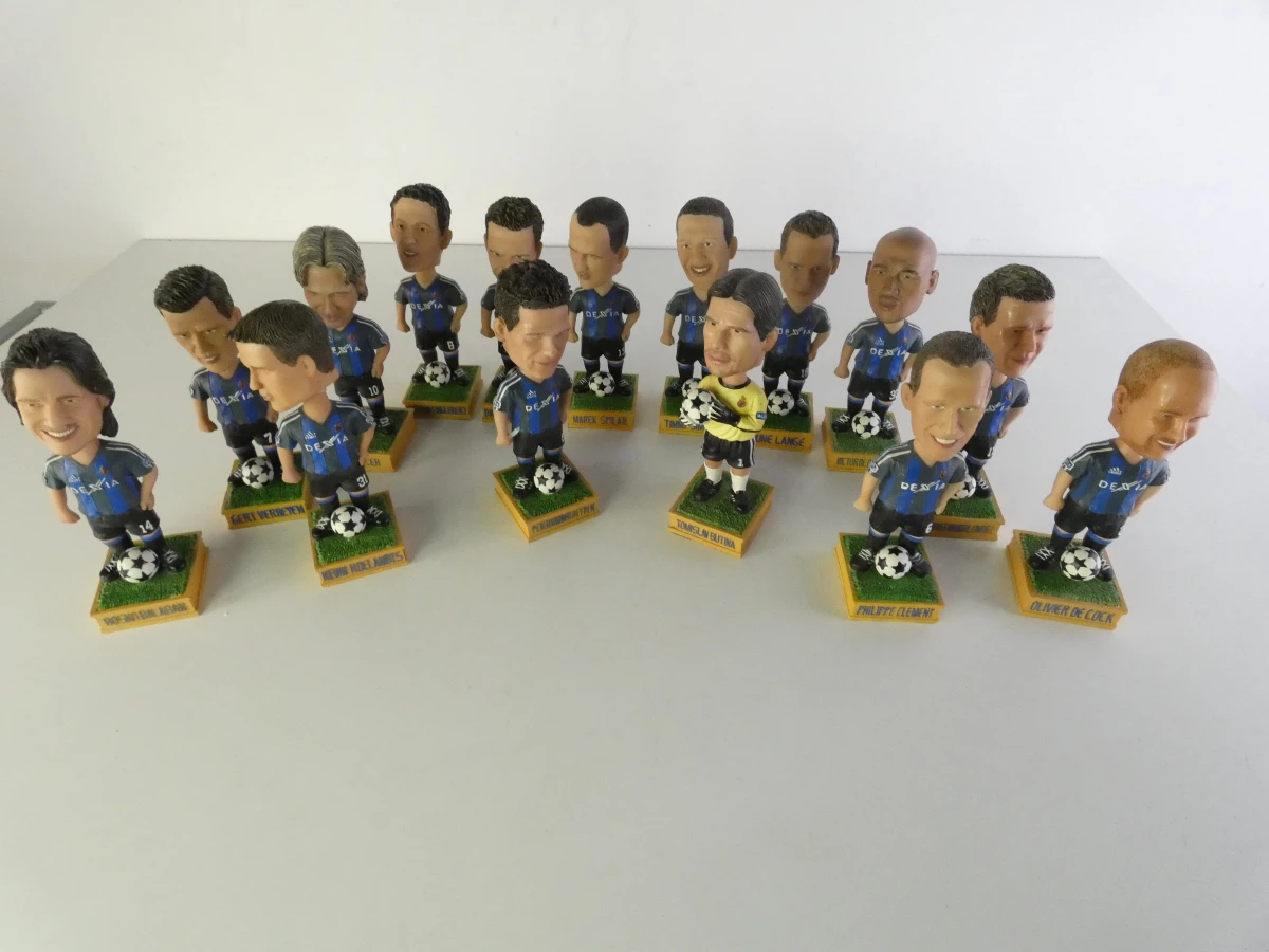 Club Brugge verzameling – officiële spelersfiguren, jaren 2000 - foto 2
