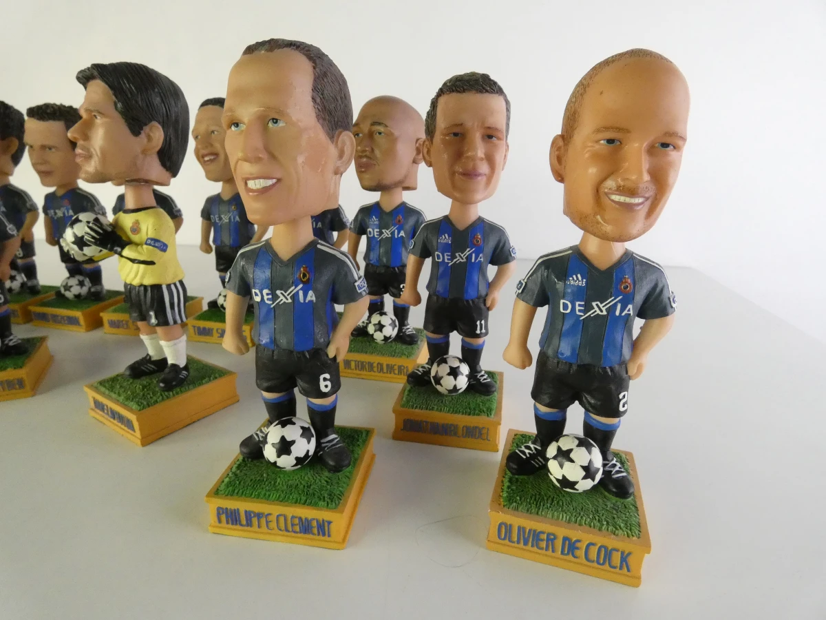 Club Brugge verzameling – officiële spelersfiguren, jaren 2000 - foto 3