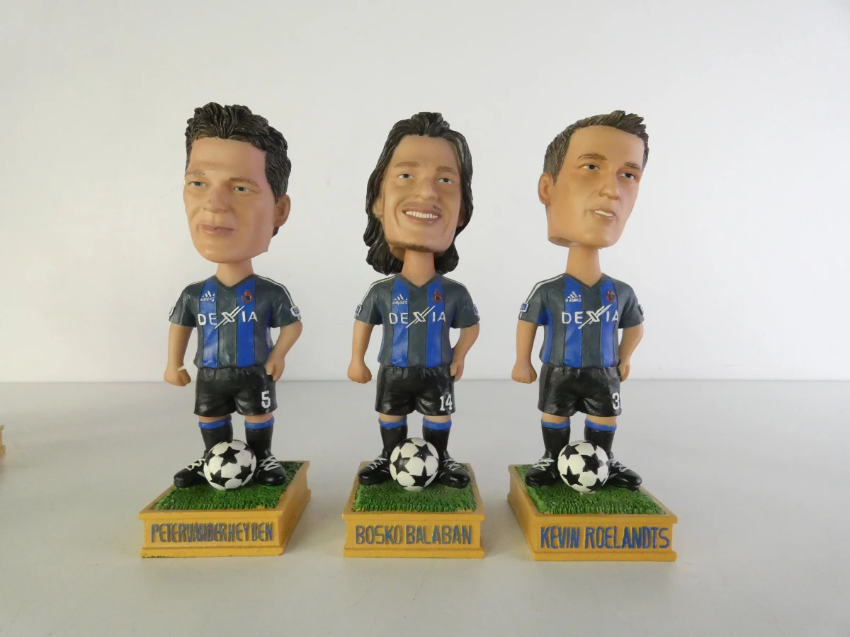 Club Brugge verzameling – officiële spelersfiguren, jaren 2000 - foto 8