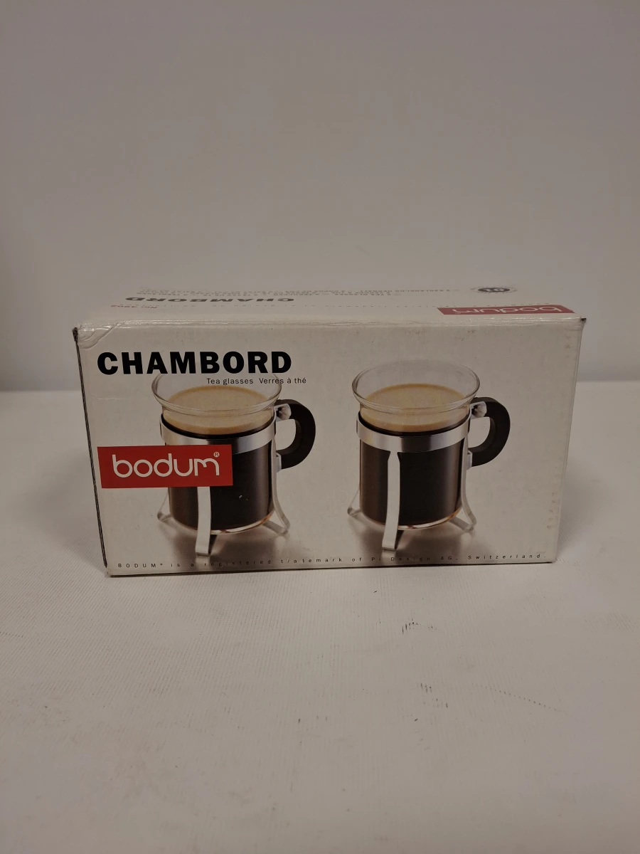 Bodum Chambord theepot met 2 glazen theekopjes - foto 4