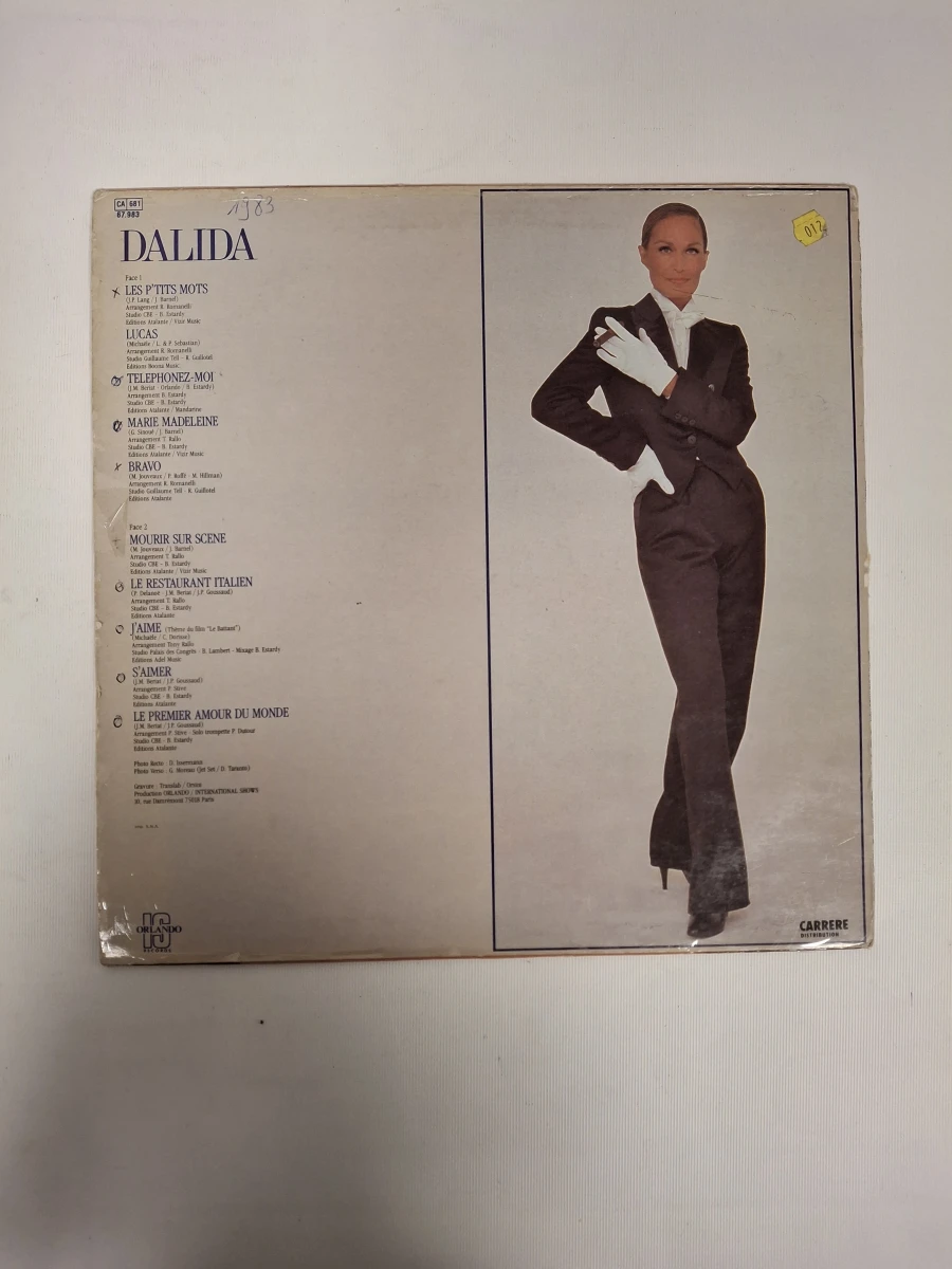 Set van 6 vintage Dalida vinylplaten - foto 5