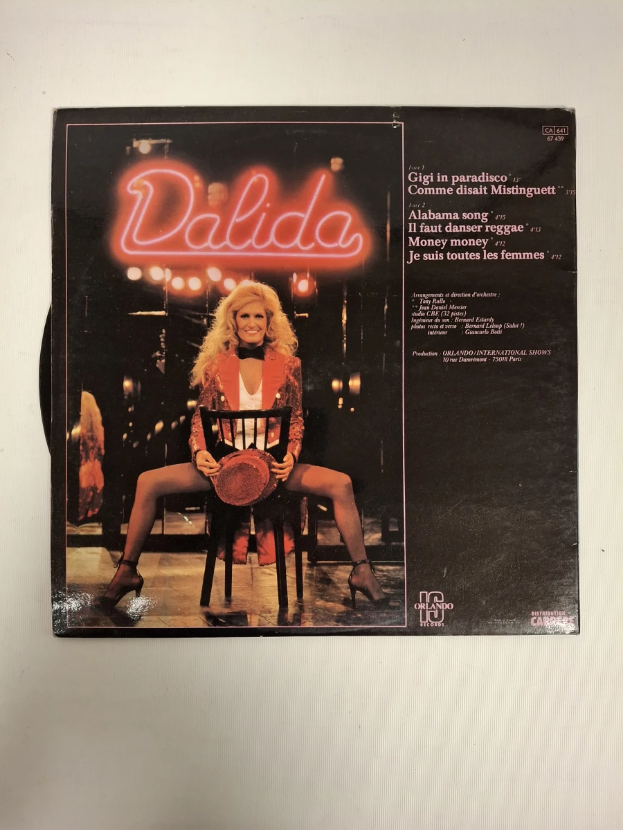 Set van 6 vintage Dalida vinylplaten - foto 11