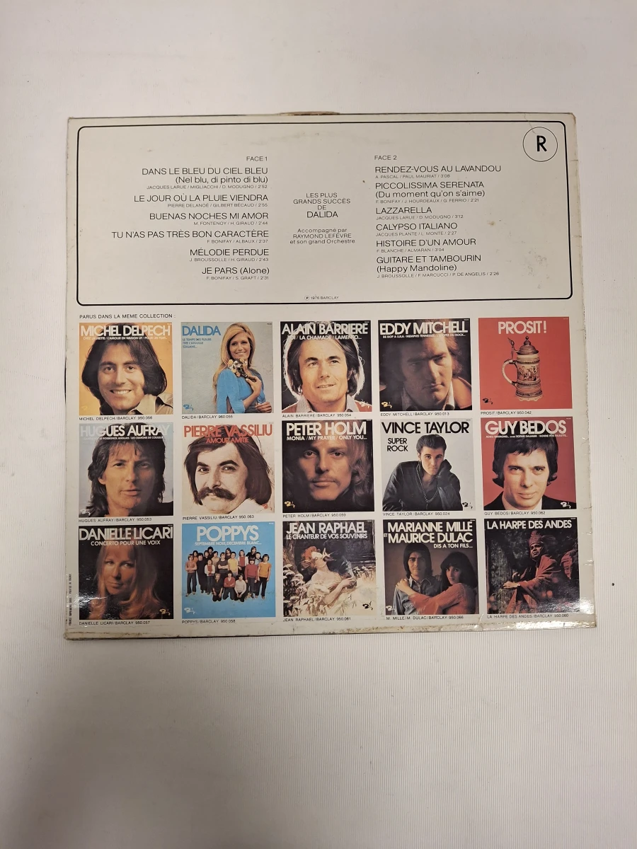 Set van 6 vintage Dalida vinylplaten - foto 9