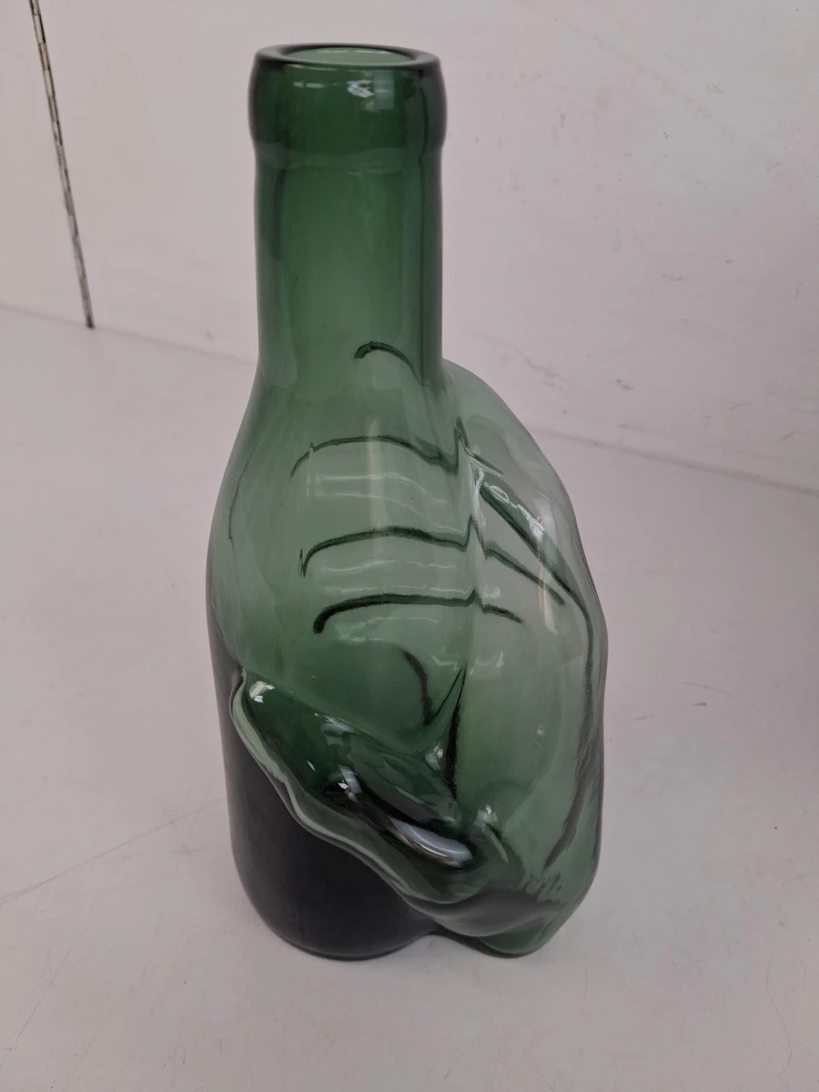 "Edward" karaf in smaragdgroen glas - foto 4
