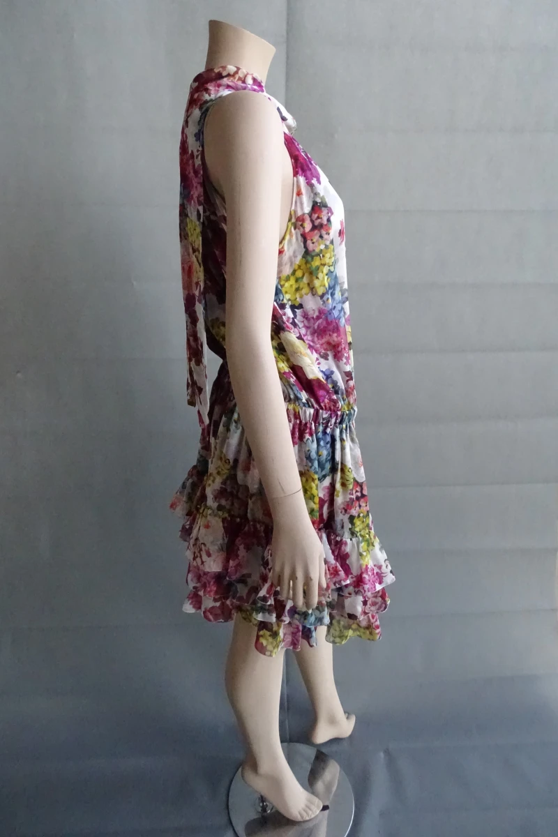 Dames D&G zomerjurk met bloemenprint maat 38 - foto 9