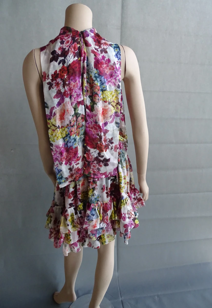 Dames D&G zomerjurk met bloemenprint maat 38 - foto 3