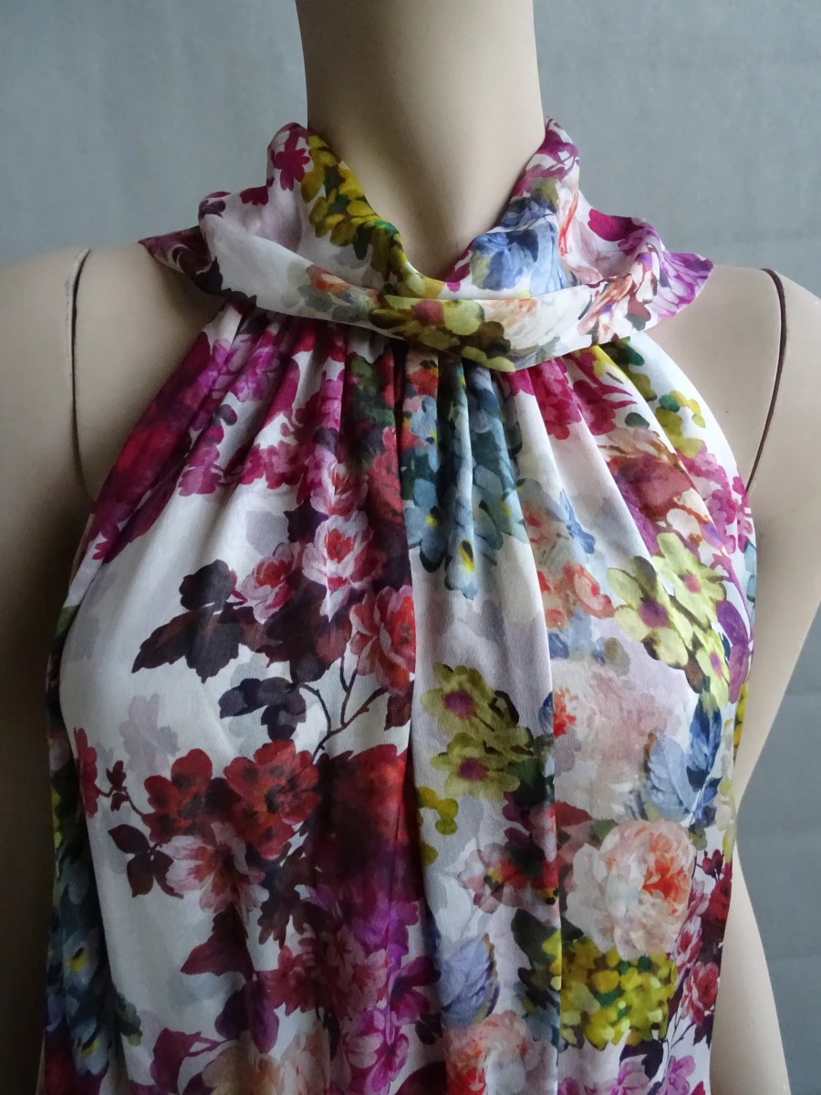 Dames D&G zomerjurk met bloemenprint maat 38 - foto 2