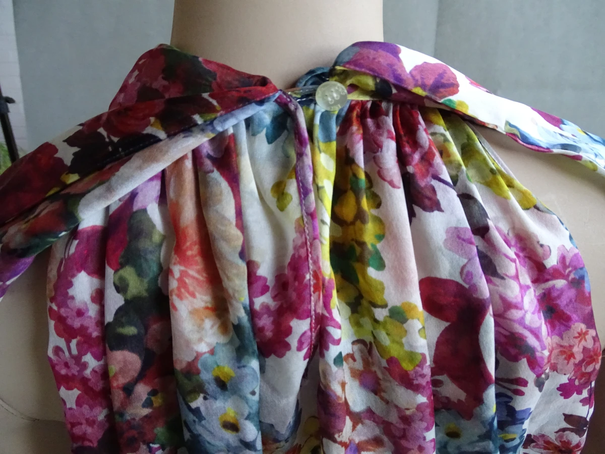 Dames D&G zomerjurk met bloemenprint maat 38 - foto 6