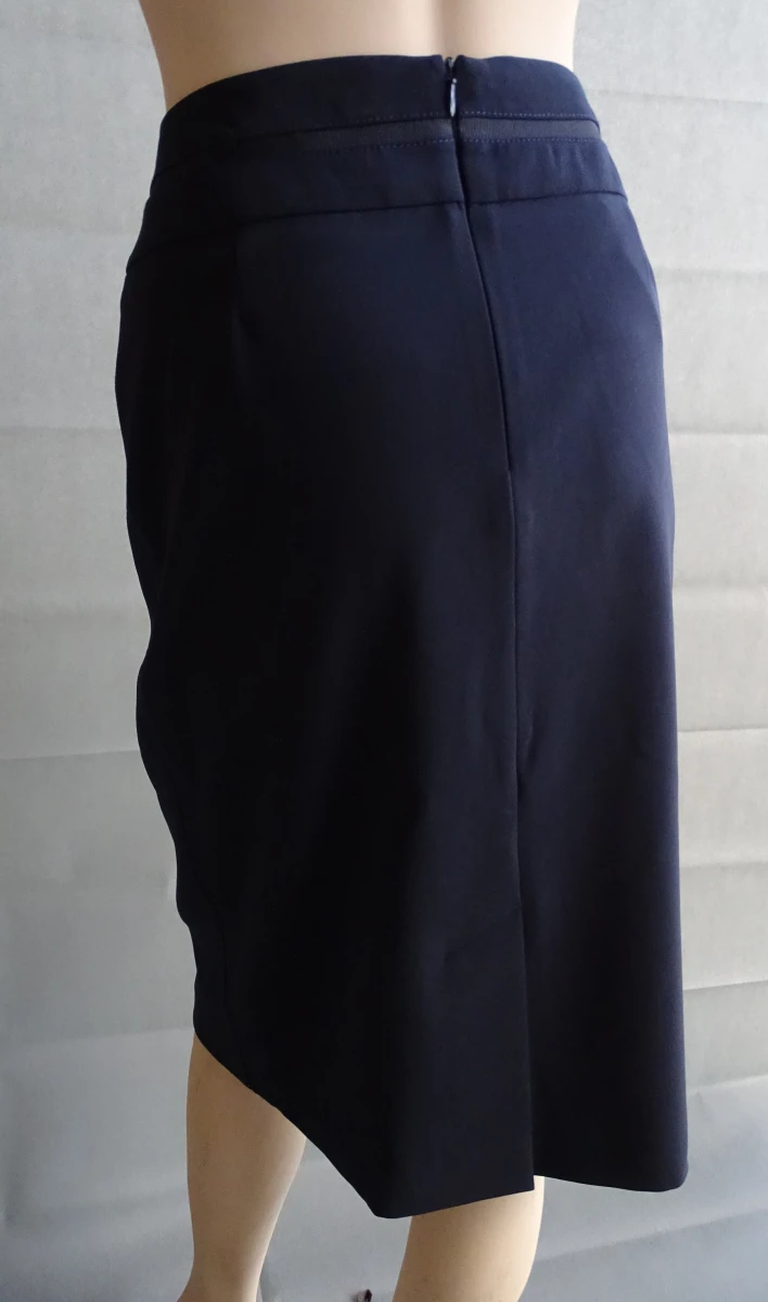 Un Jour Ailleurs donkerblauwe damesrok - foto 4