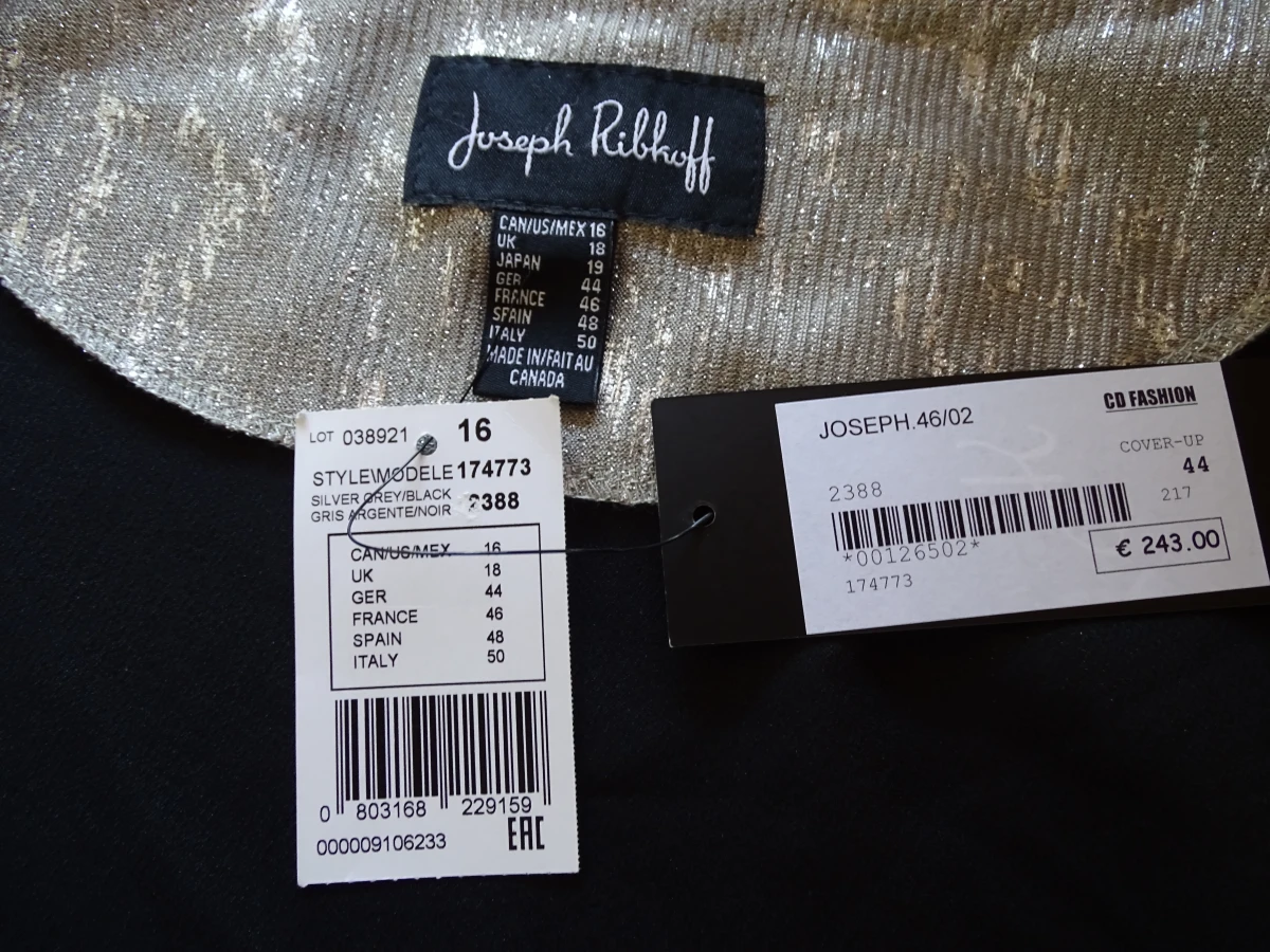 Joseph Ribkoff  blazer met zilvergrijze glans - foto 4