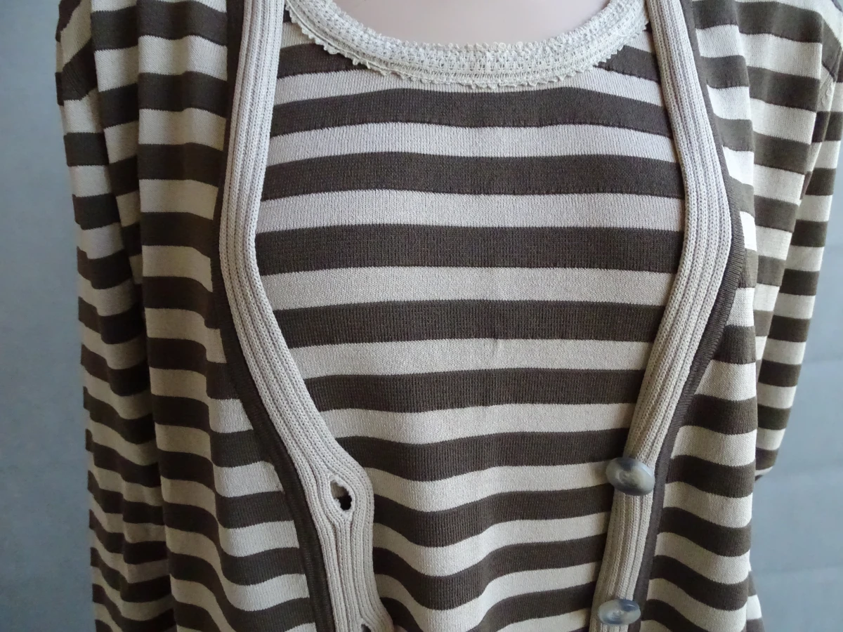 Mayerline dames top en cardigan set maat L en 2L - foto 6