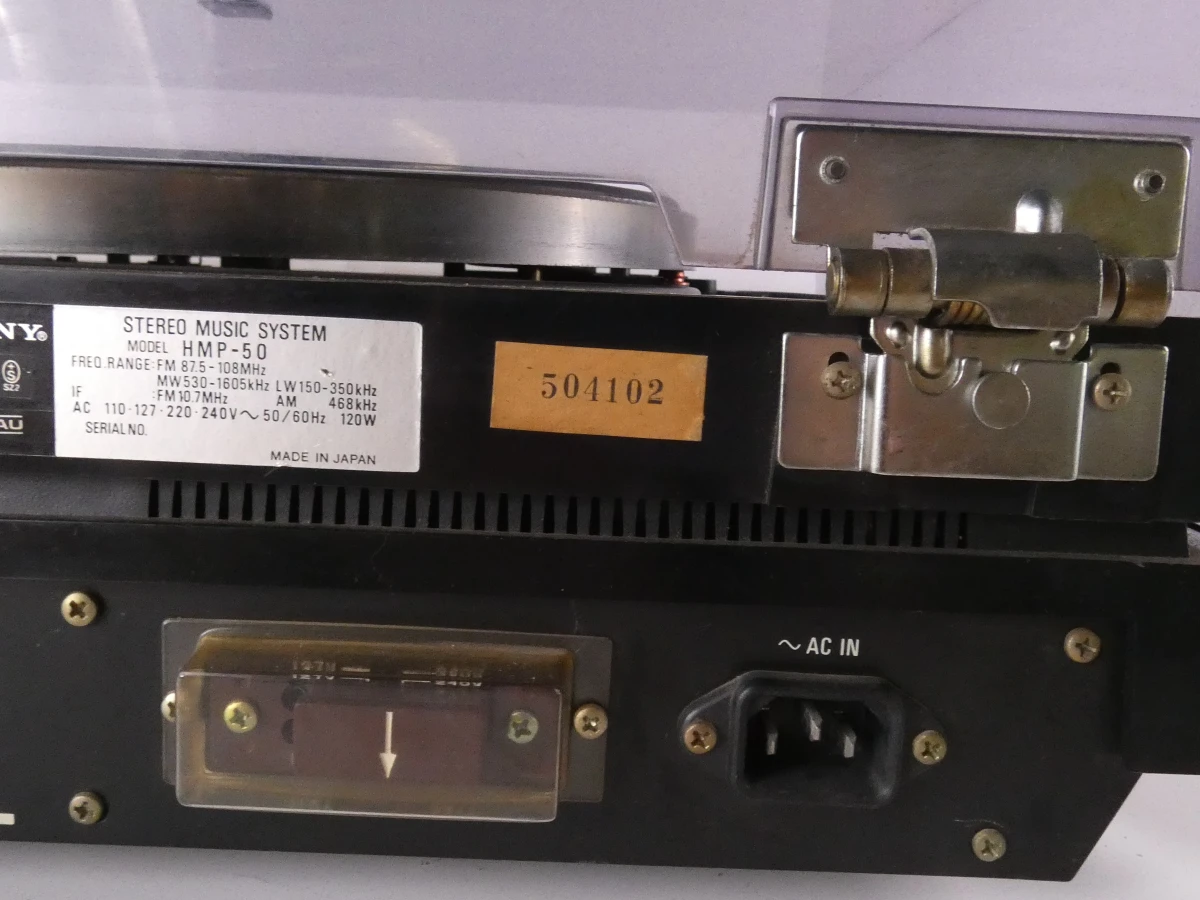 Vintage Sony Stereo Music System HMP-50 - foto 15