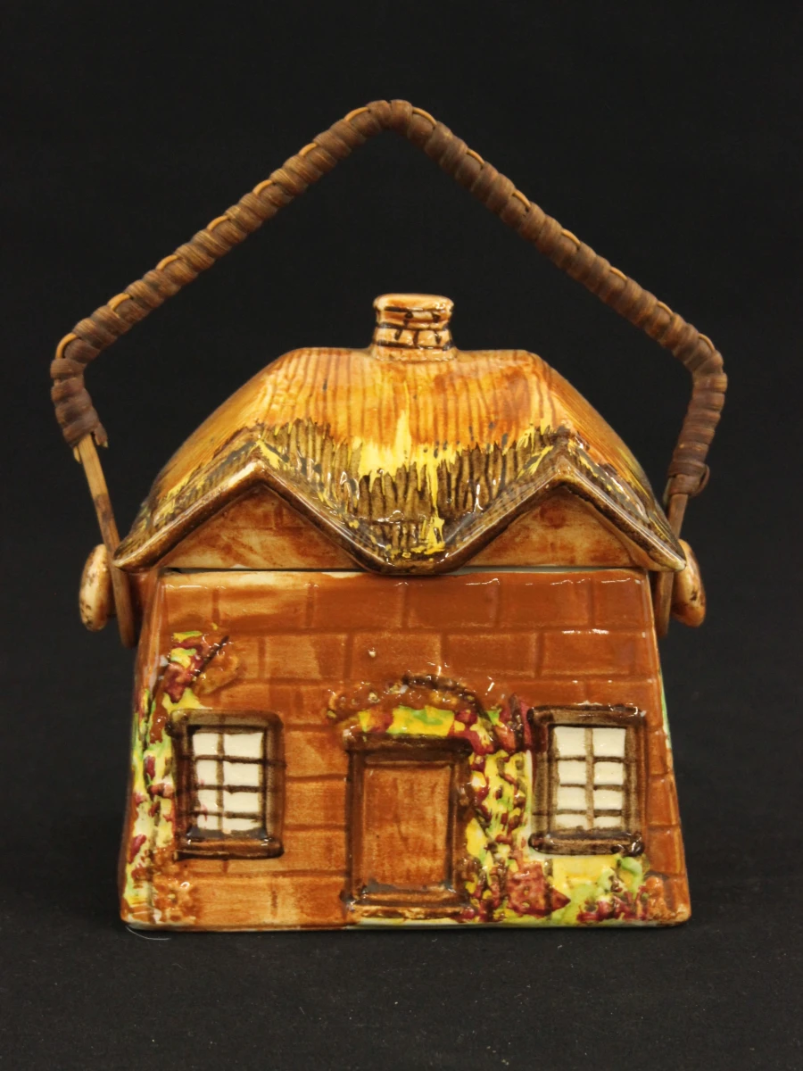 Set vintage cottageware keramiek huisjes - foto 2