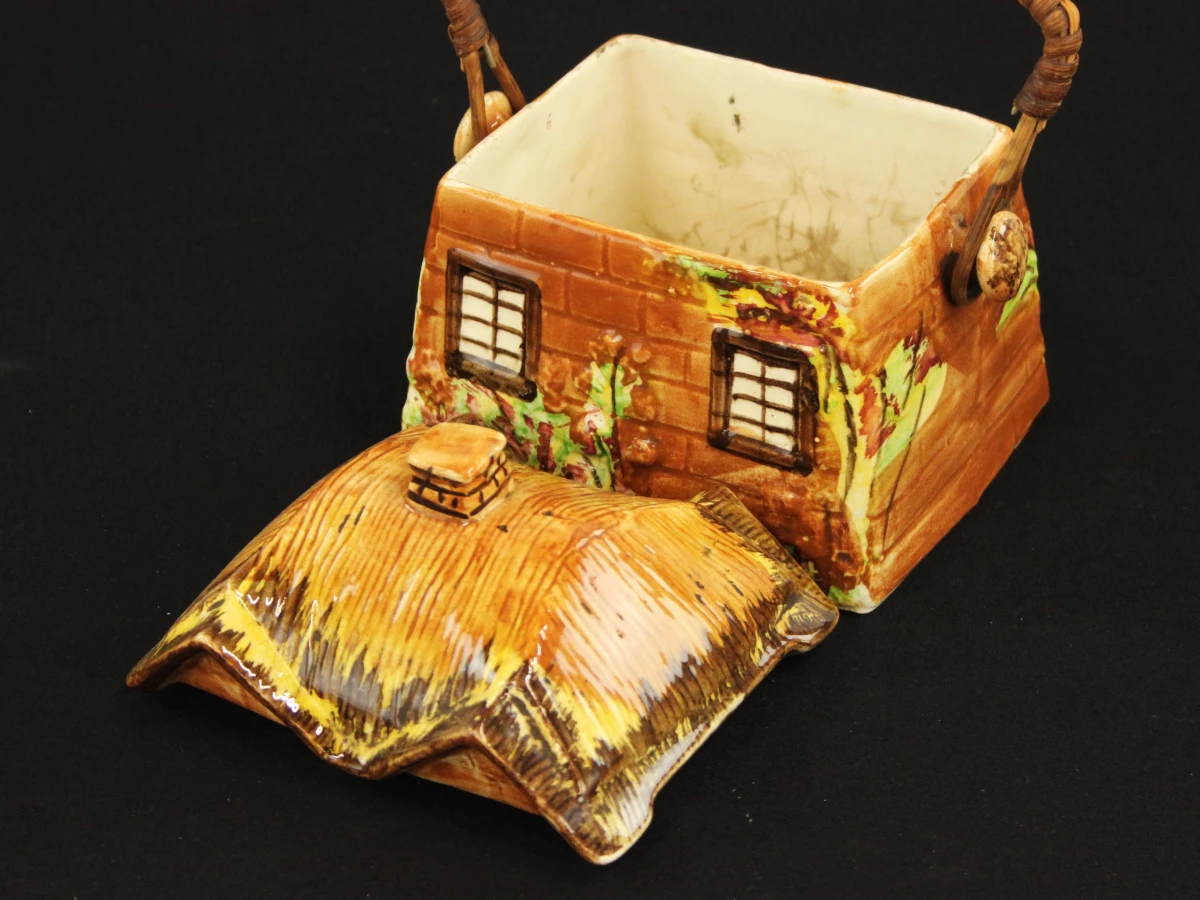 Set vintage cottageware keramiek huisjes - foto 4
