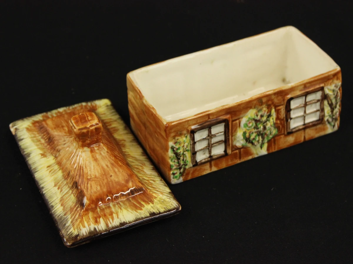 Set vintage cottageware keramiek huisjes - foto 7