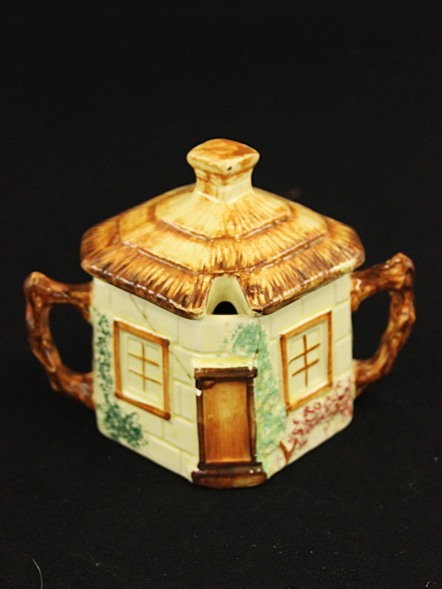 Set vintage cottageware keramiek huisjes - foto 9