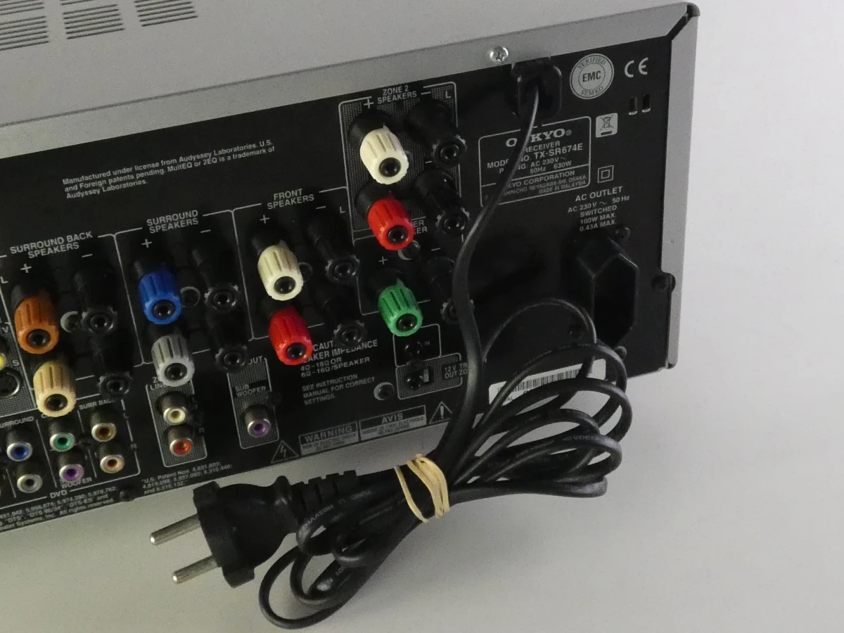 Onkyo TX-SR674E AV-receiver met afstandsbediening - foto 8