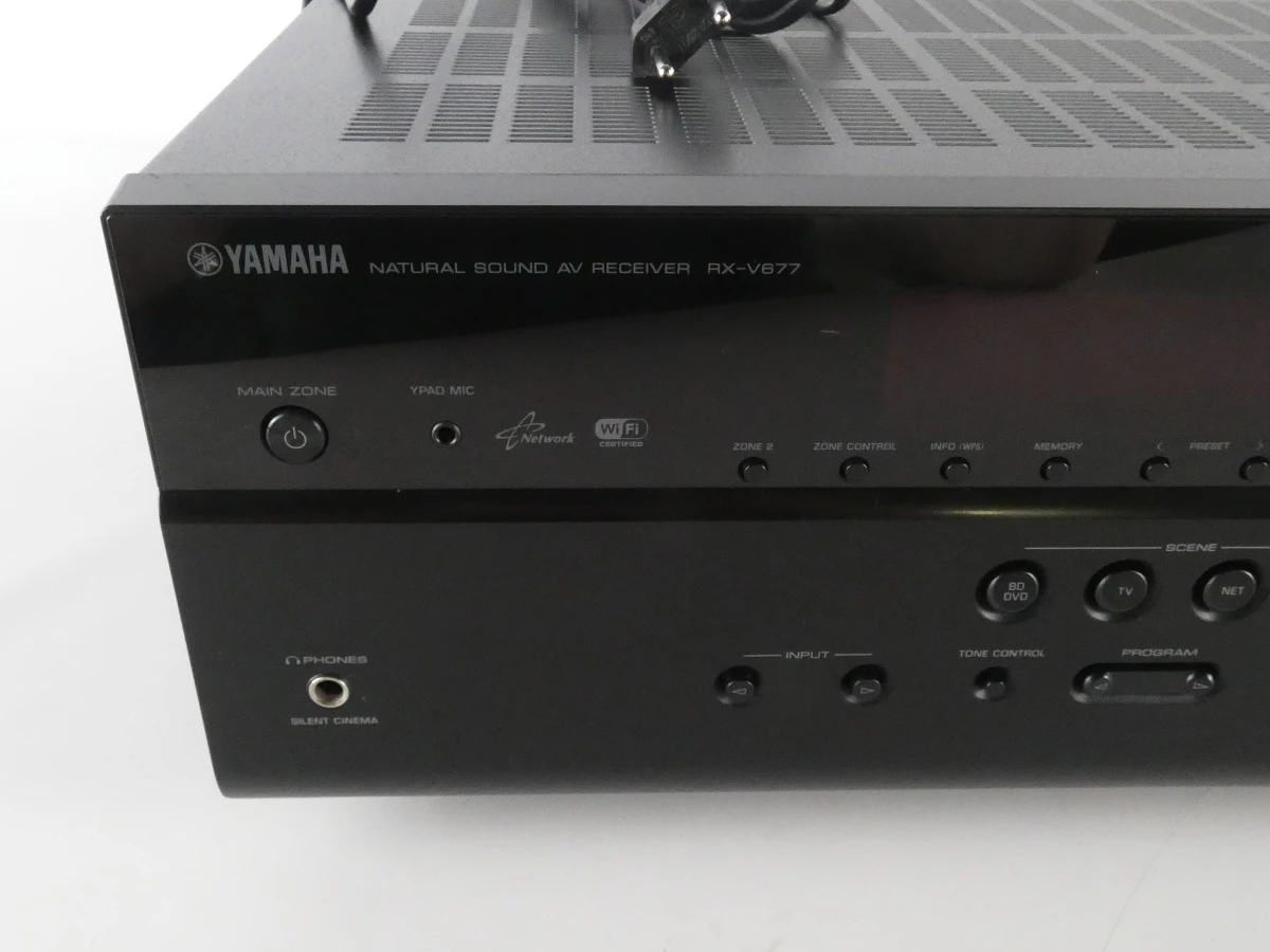 Yamaha AV Receiver RX-V677 met afstandsbediening - foto 2