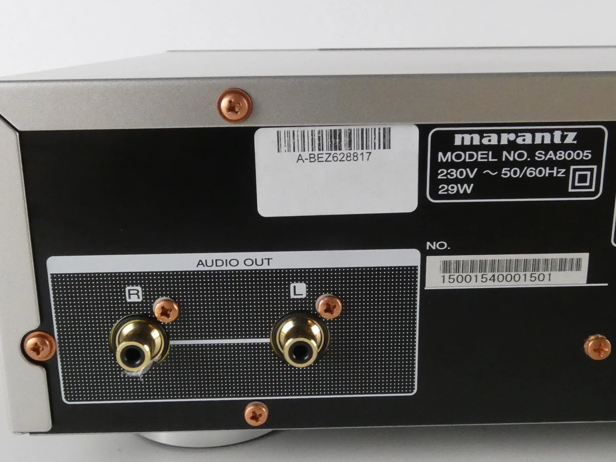 Marantz Super Audio CD speler SA8005 zilver - foto 11