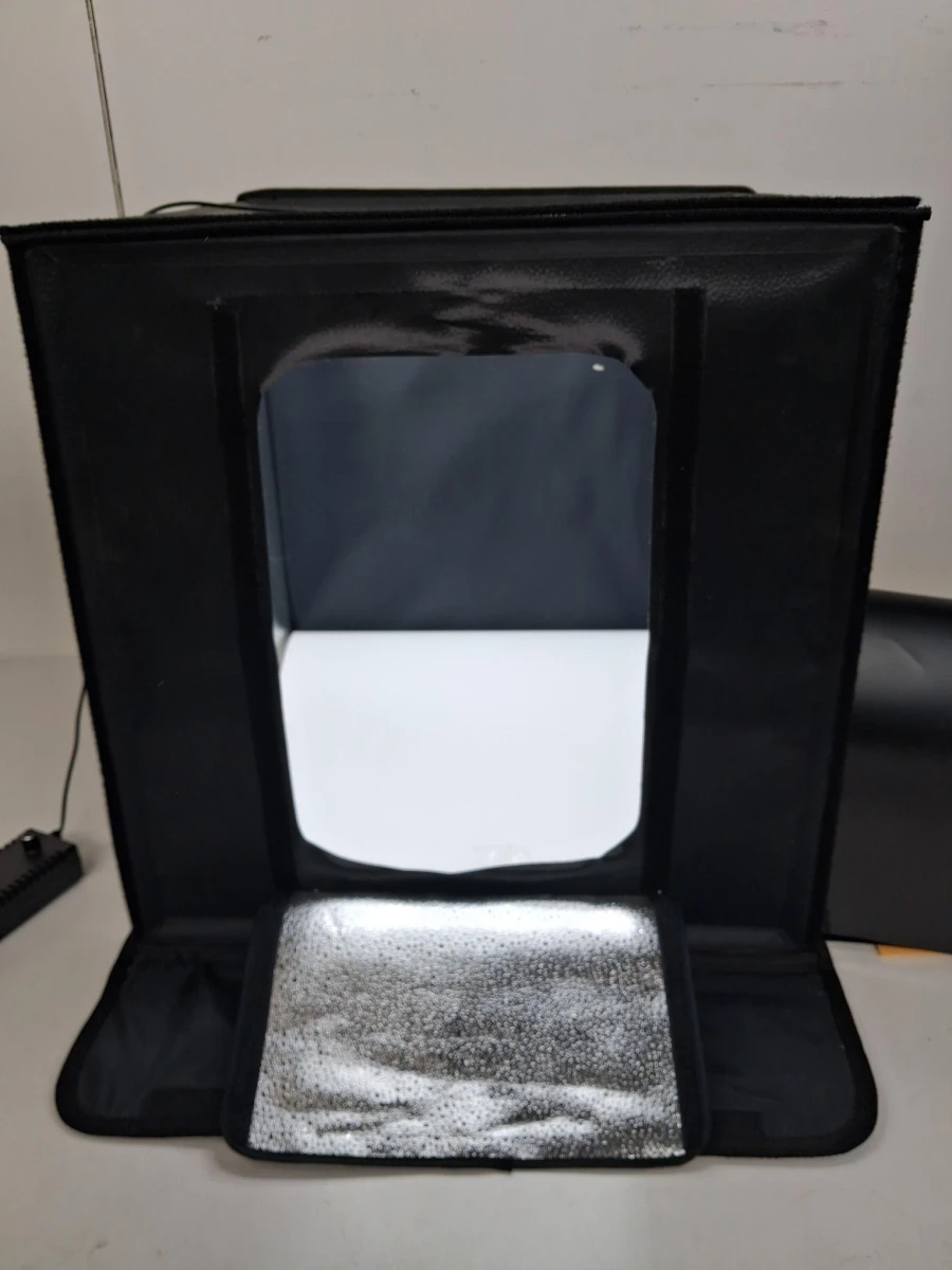 Caruba Portable Photocube LED Dimbaar : draagbare mini fotostudio - foto 4