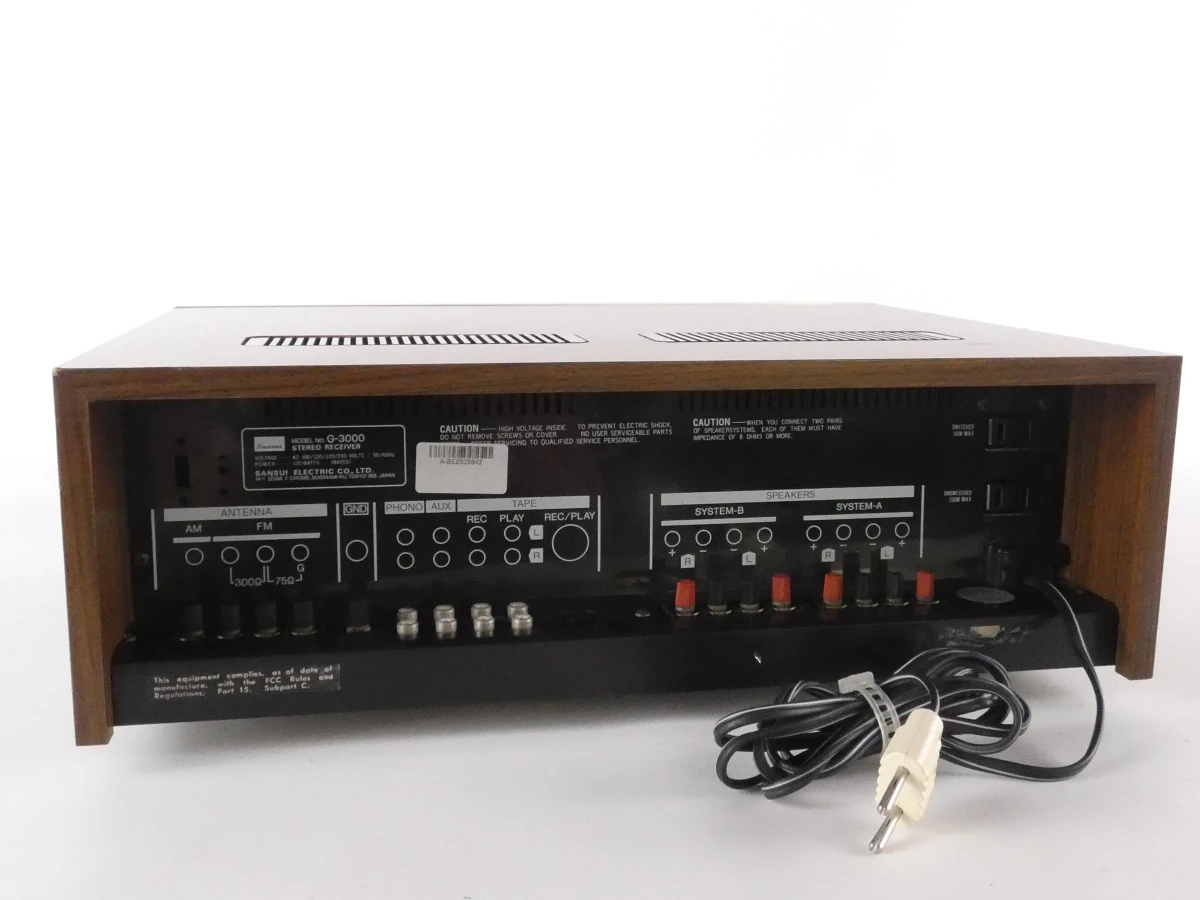 Vintage Sansui G-3000 stereo receiver - foto 7