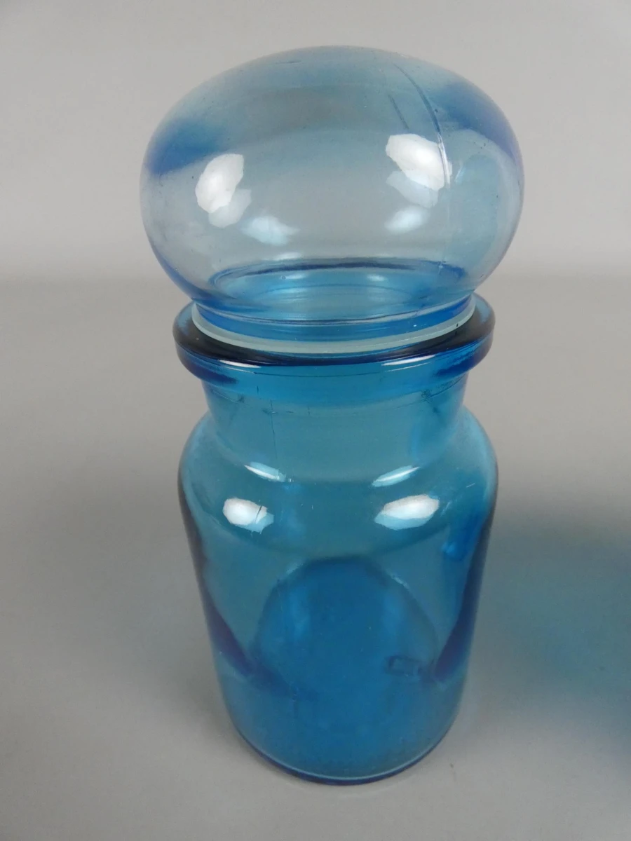 3 blauwe opbergotten - foto 2