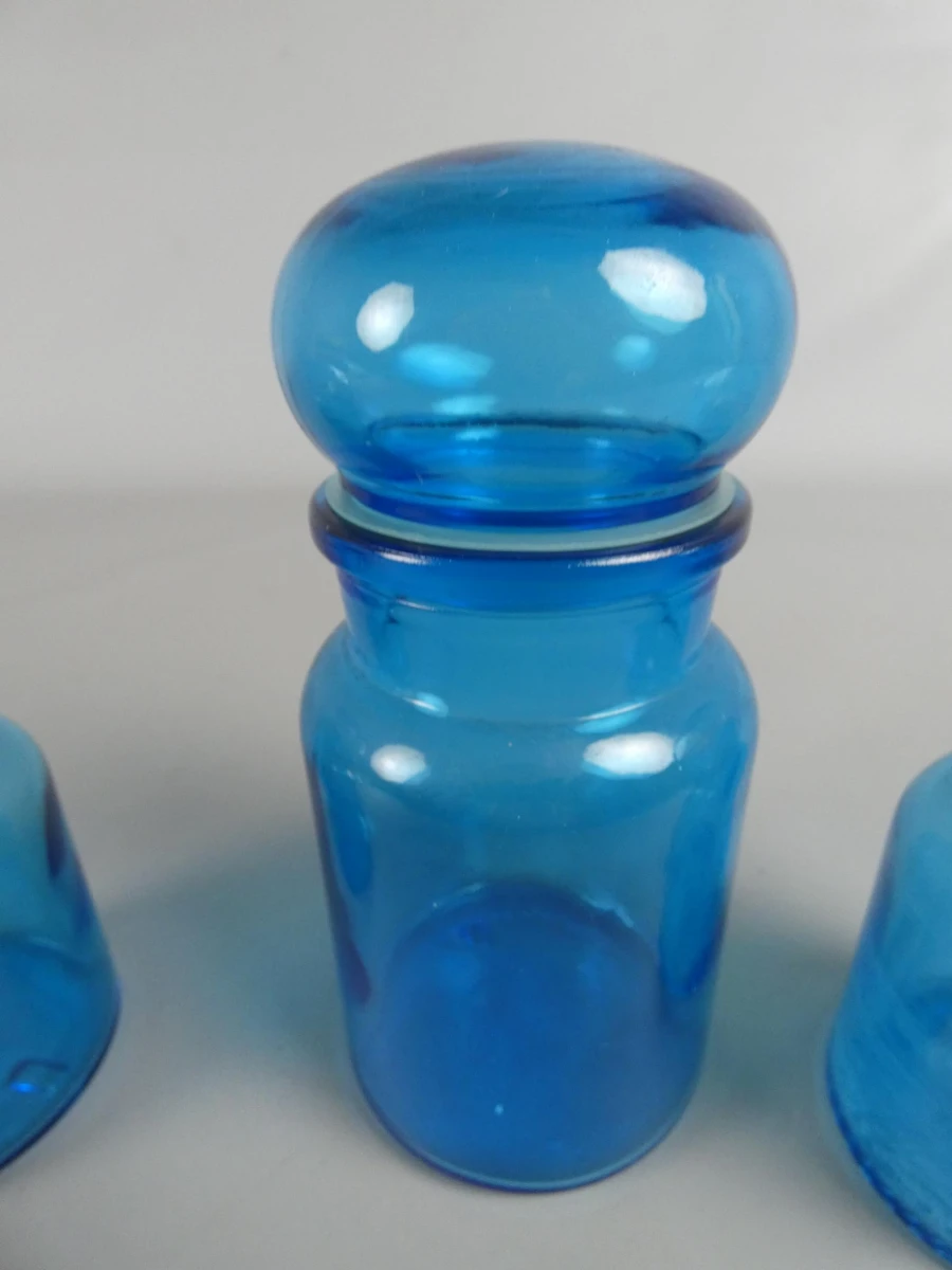 3 blauwe opbergotten - foto 3