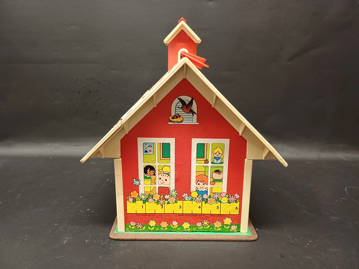 Fisher-Price Schoolgebouw uit 1971 - foto 4