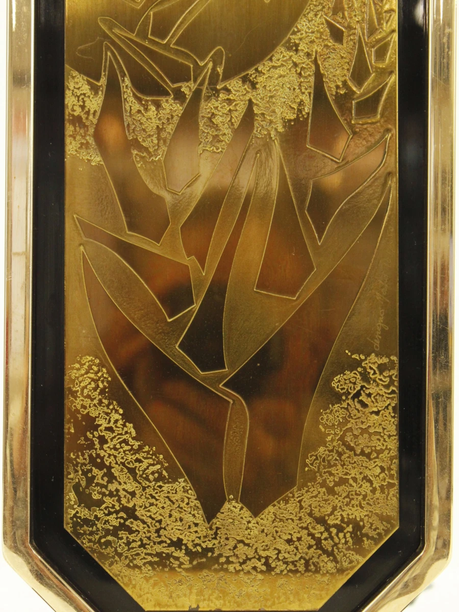 Georges Mathias voor Designo Maho jaren 1970 - 23k vergulde lampvoet - foto 4