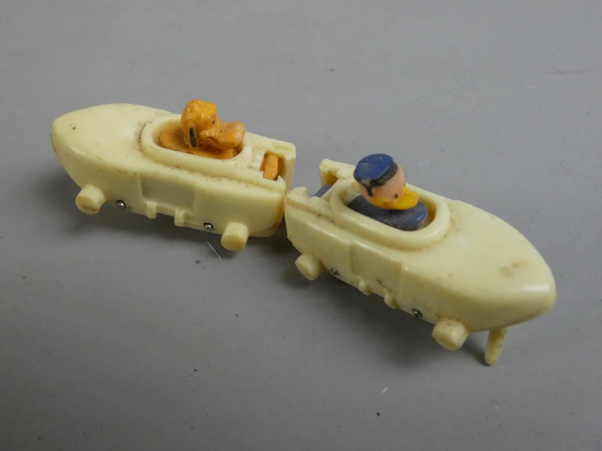 Vintage miniatuurset speelgoed en kwartetspel - foto 3