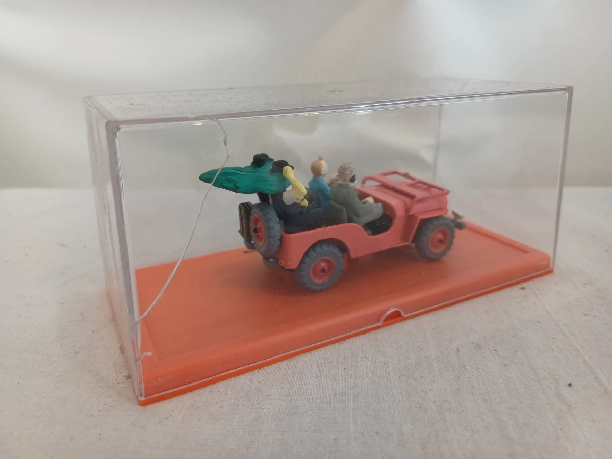 Set van 5 Kuifje miniatuurauto's in displaybox - foto 9