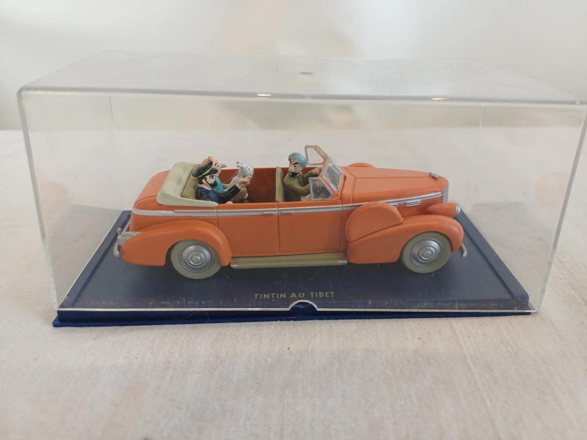 Set van 5 Kuifje miniatuurauto's in displaybox - foto 8