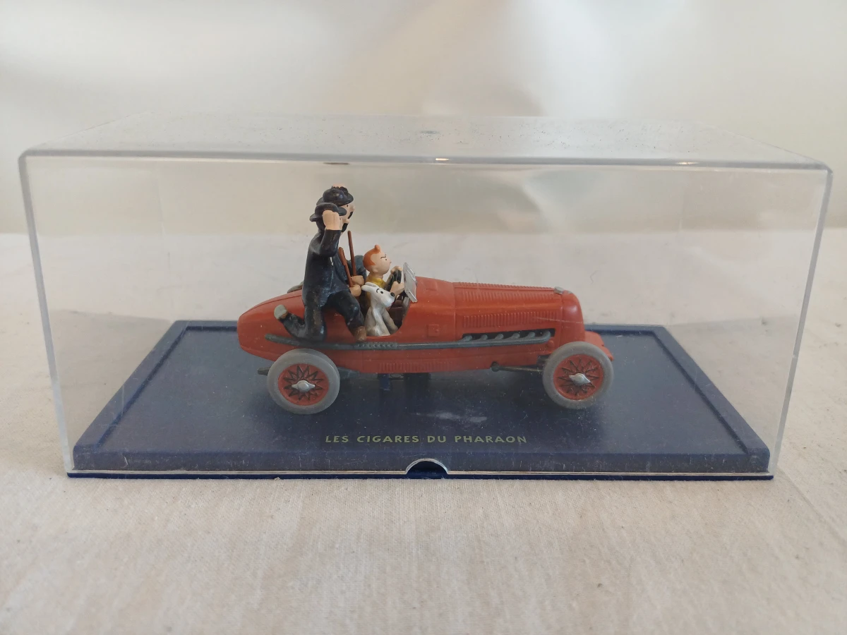 Set van 5 Kuifje miniatuurauto's in displaybox - foto 4