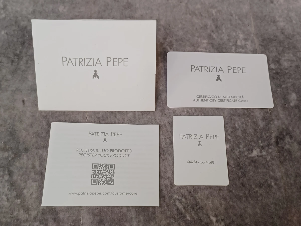 Patrizia Pepe raphia en lederen clutch - foto 11