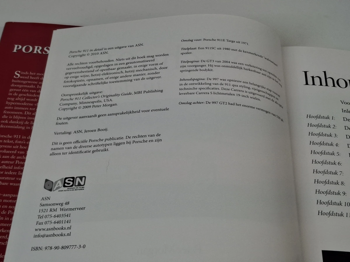 Boek 'Porsche 911 in detail' van Peter Morgan - foto 4