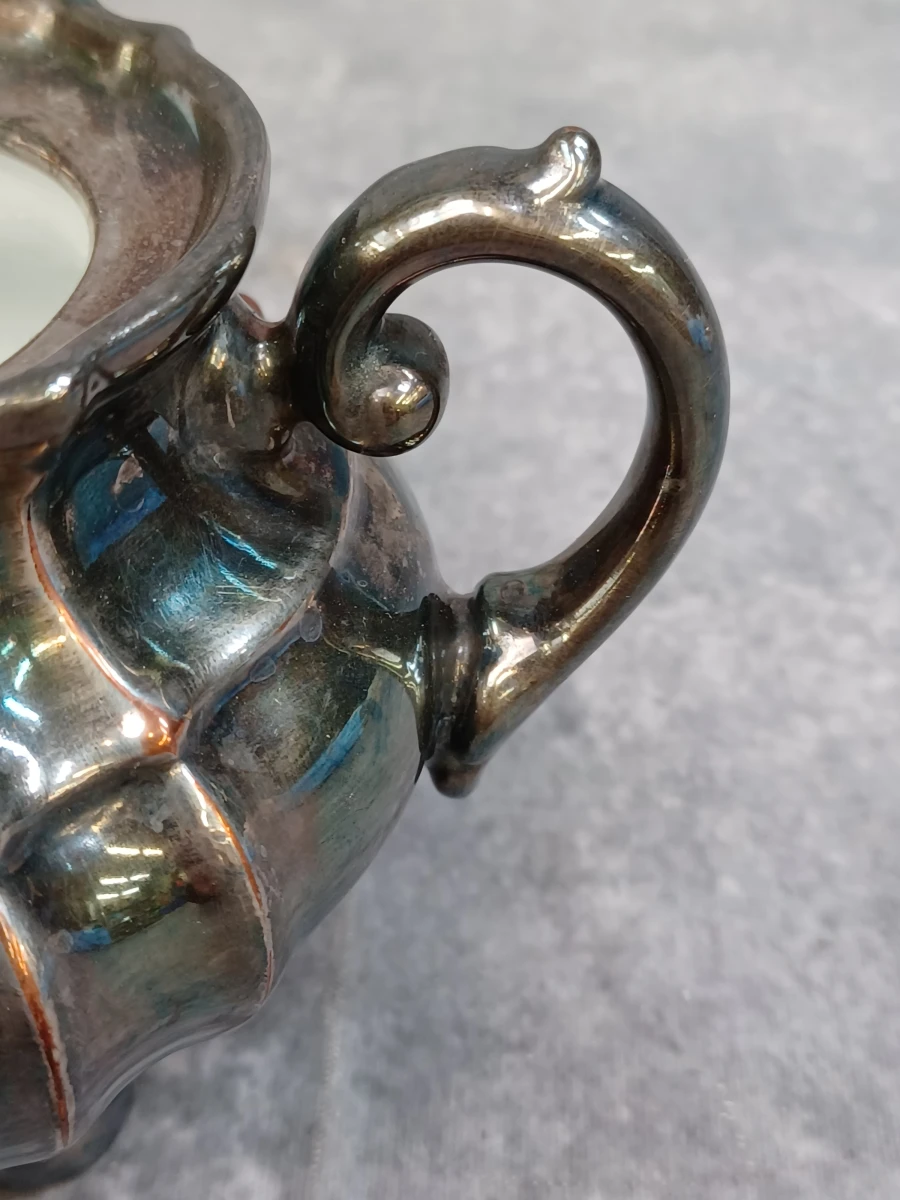 WMF vierdelig verzilverd  koffie- en theeservies - Art-Deco - foto 24