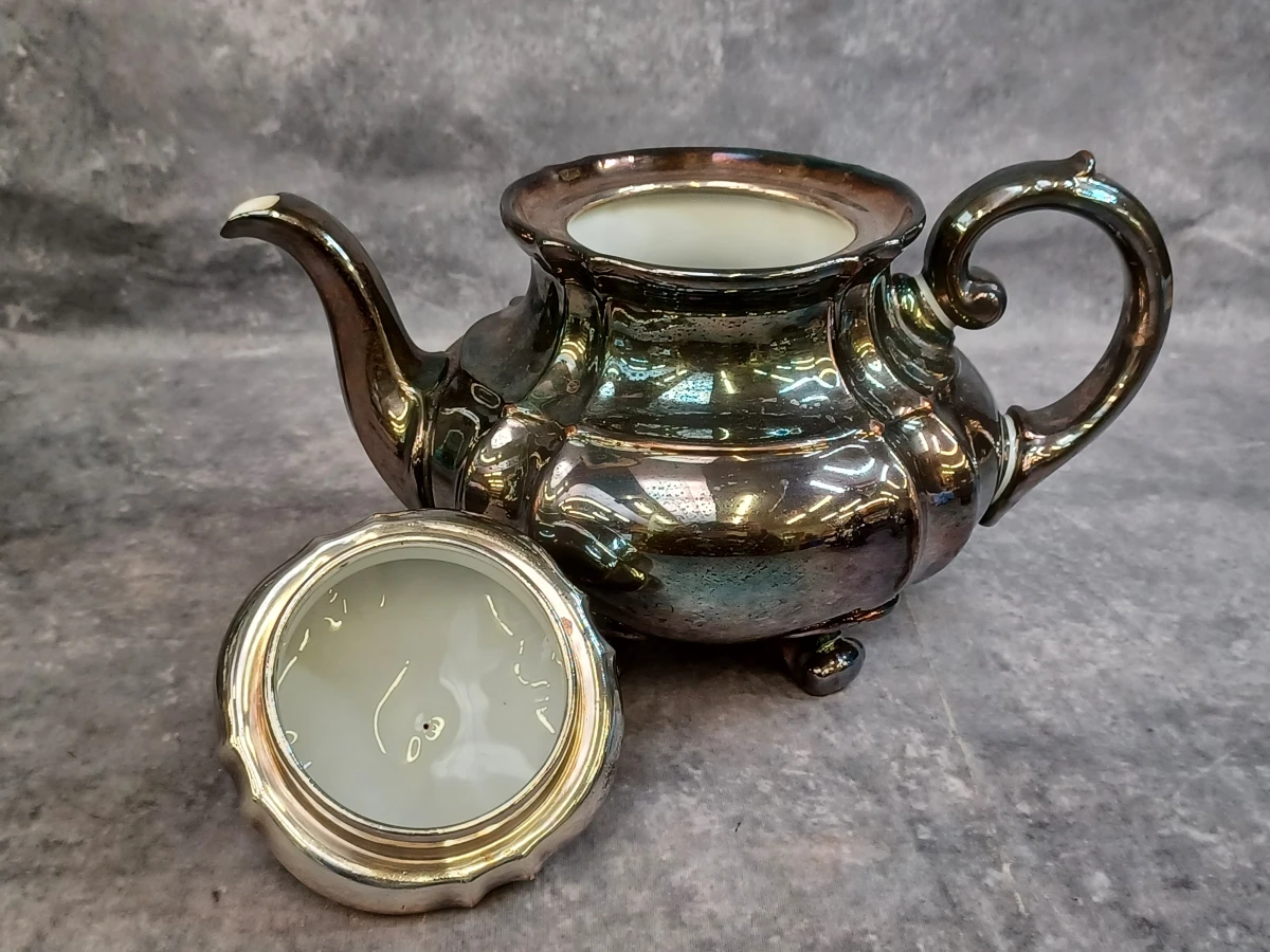 WMF vierdelig verzilverd  koffie- en theeservies - Art-Deco - foto 12