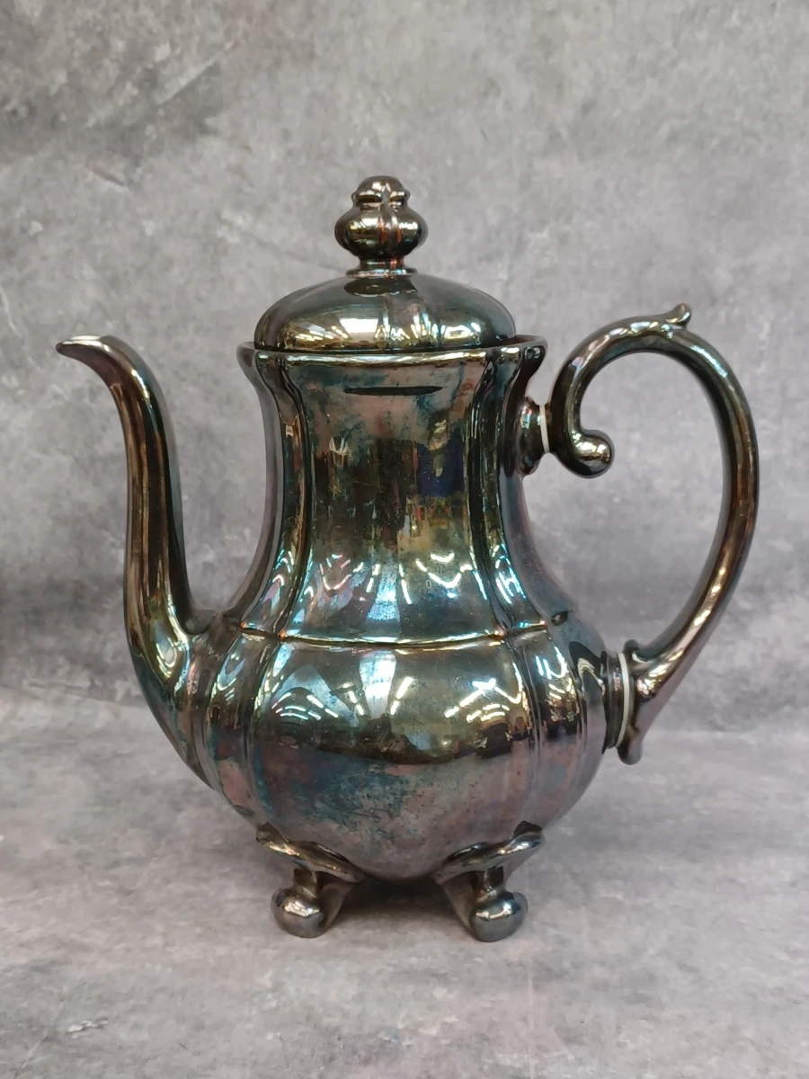 WMF vierdelig verzilverd  koffie- en theeservies - Art-Deco - foto 2