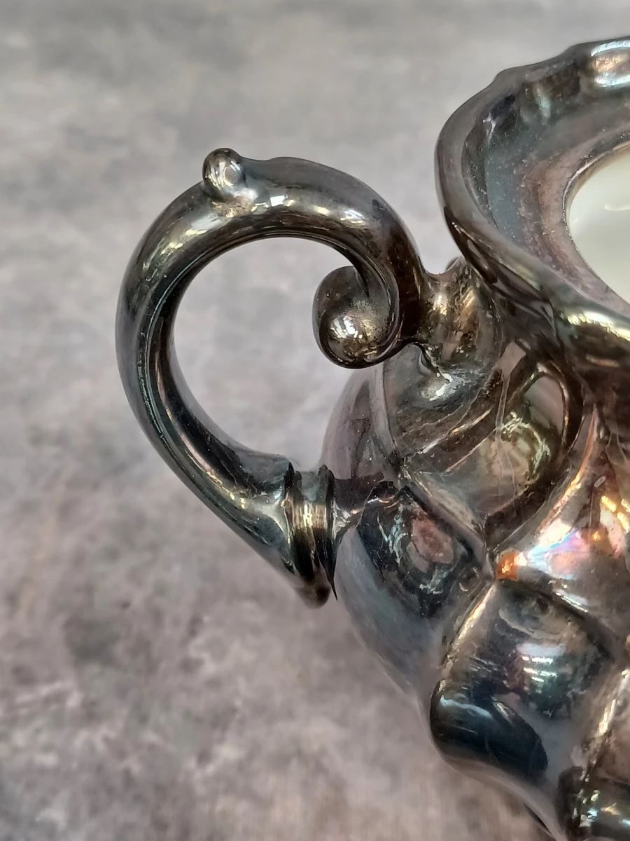 WMF vierdelig verzilverd  koffie- en theeservies - Art-Deco - foto 25