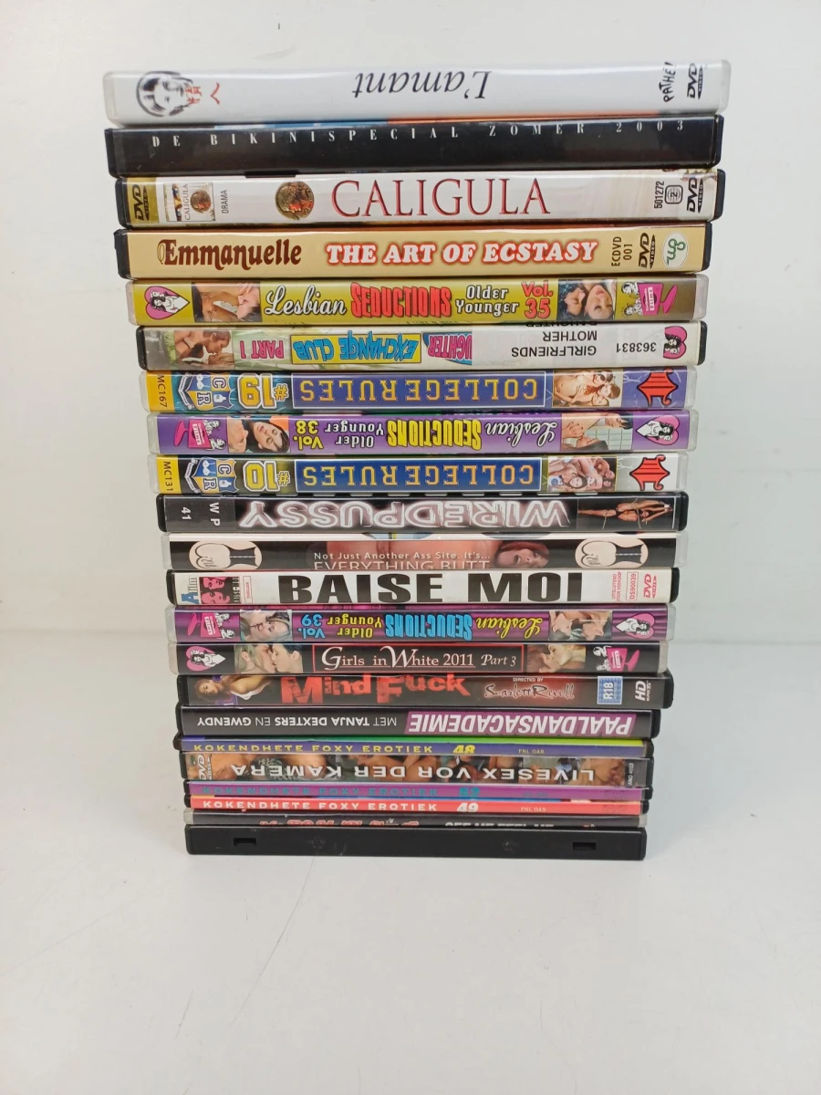 Lot erotische dvd's