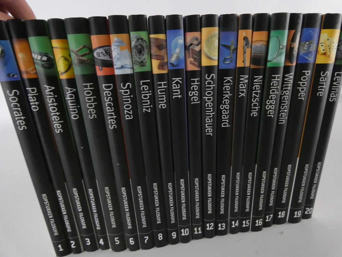 Set van 20 filosofieboeken Kopstukken Filosofie - foto 3