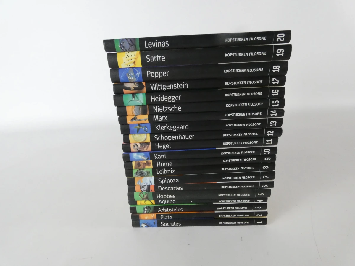Set van 20 filosofieboeken Kopstukken Filosofie - foto 4