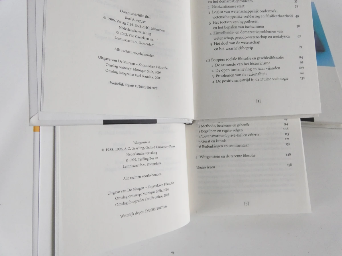 Set van 20 filosofieboeken Kopstukken Filosofie - foto 15